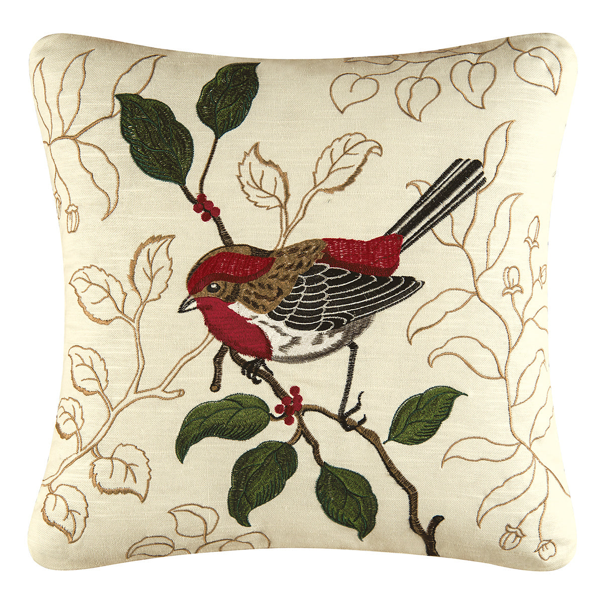 House Finch Pillow