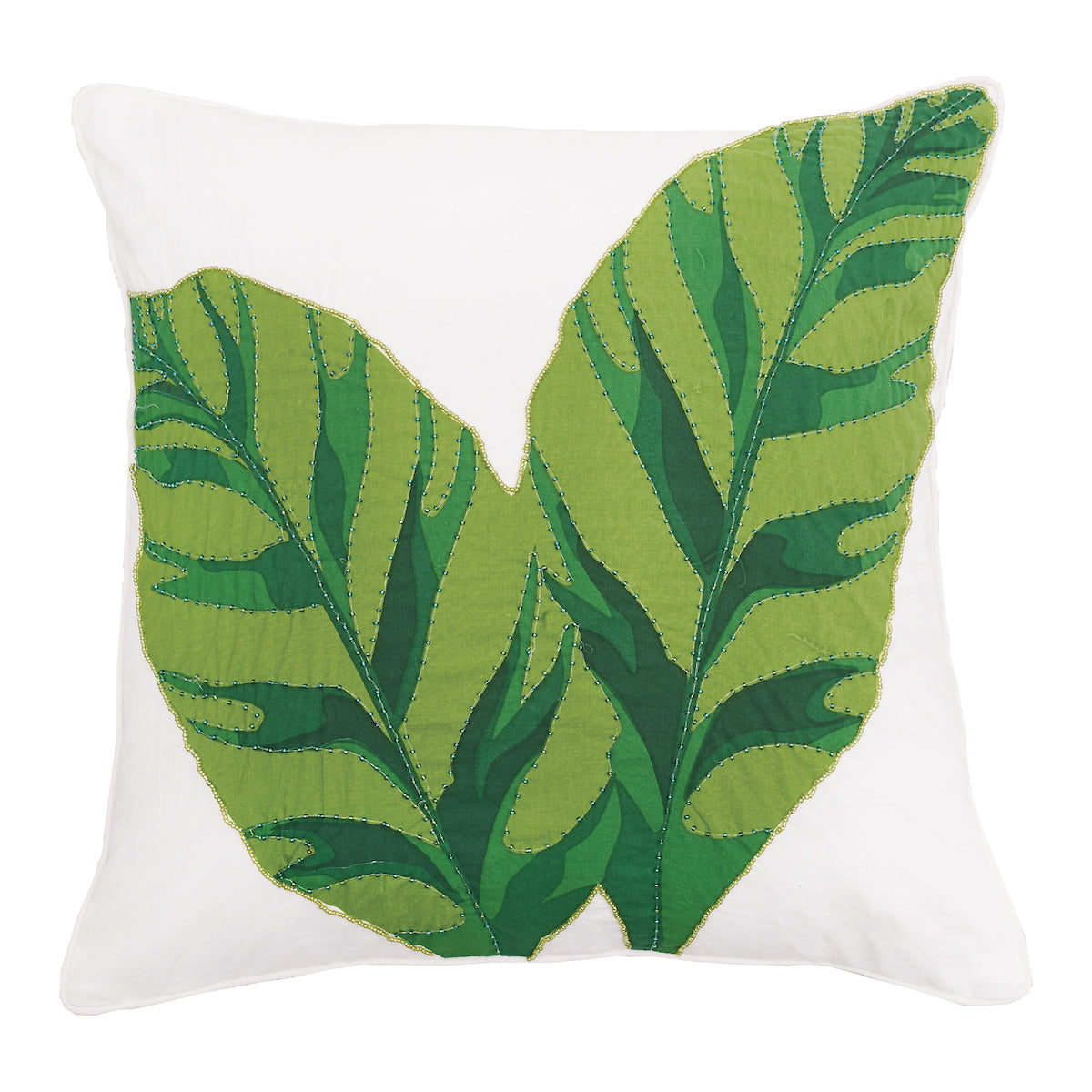 Layla Banana Leaves Pillow