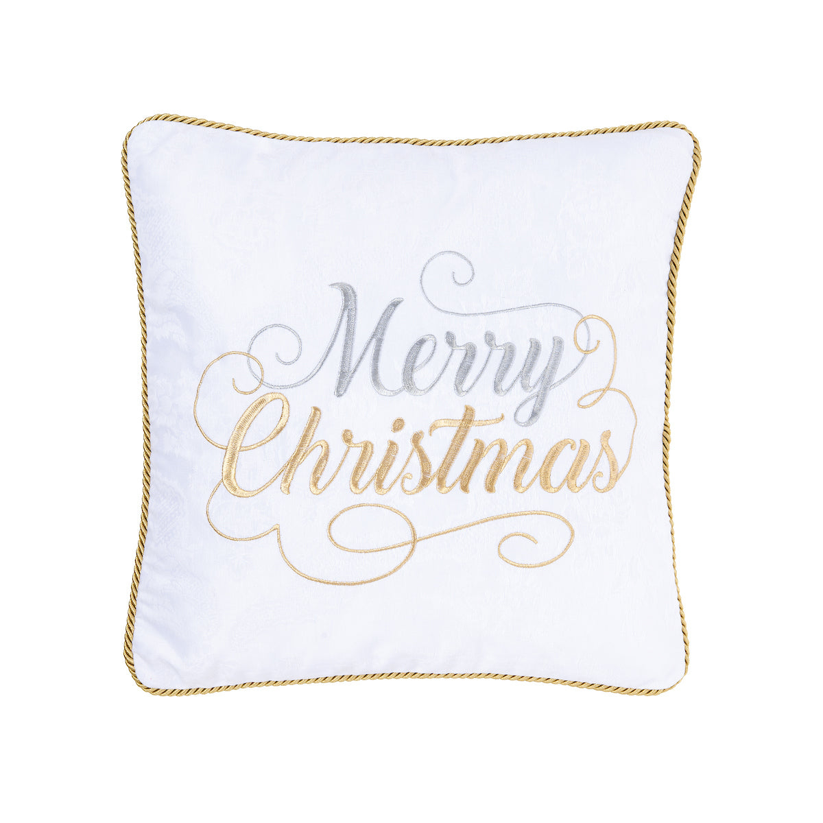 Merry Christmas Holiday Pillow