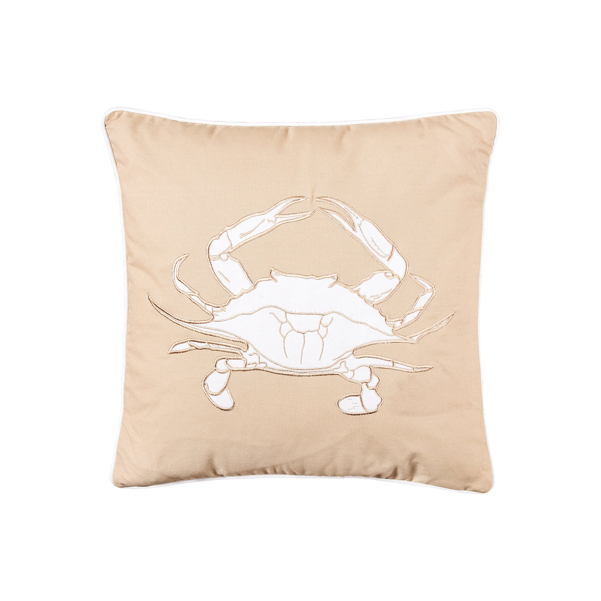 Seaside Crab Pillow