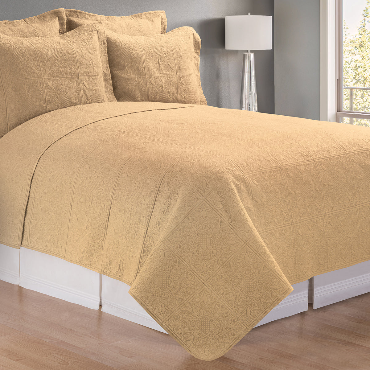 Cornsilk Matelasse