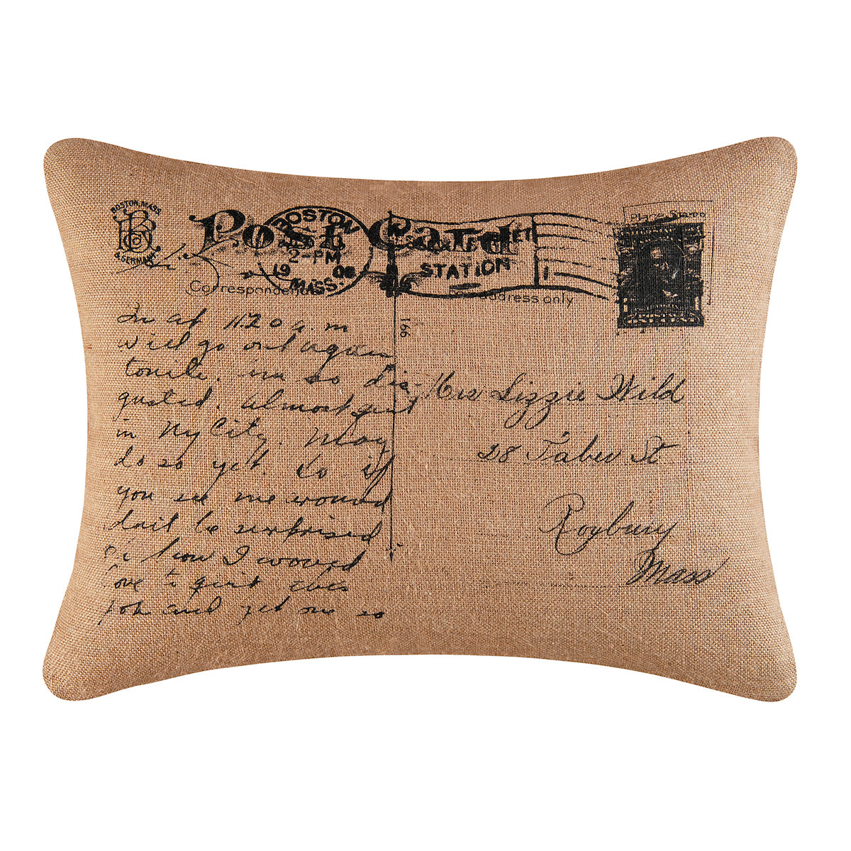 Postcard Pillow