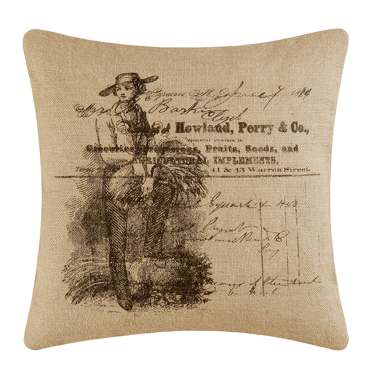 Squash Invoice Pillow