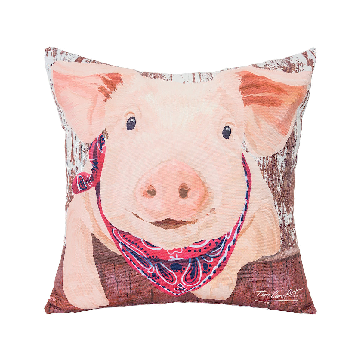 Pig Indoor Outdoor Pillow