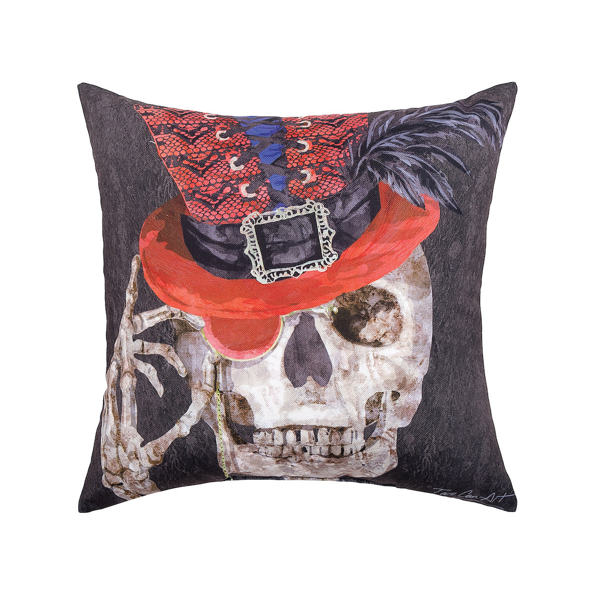 Skullastic Indoor Outdoor Pillow