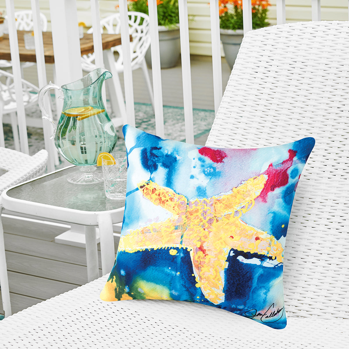 Starfish Pillow