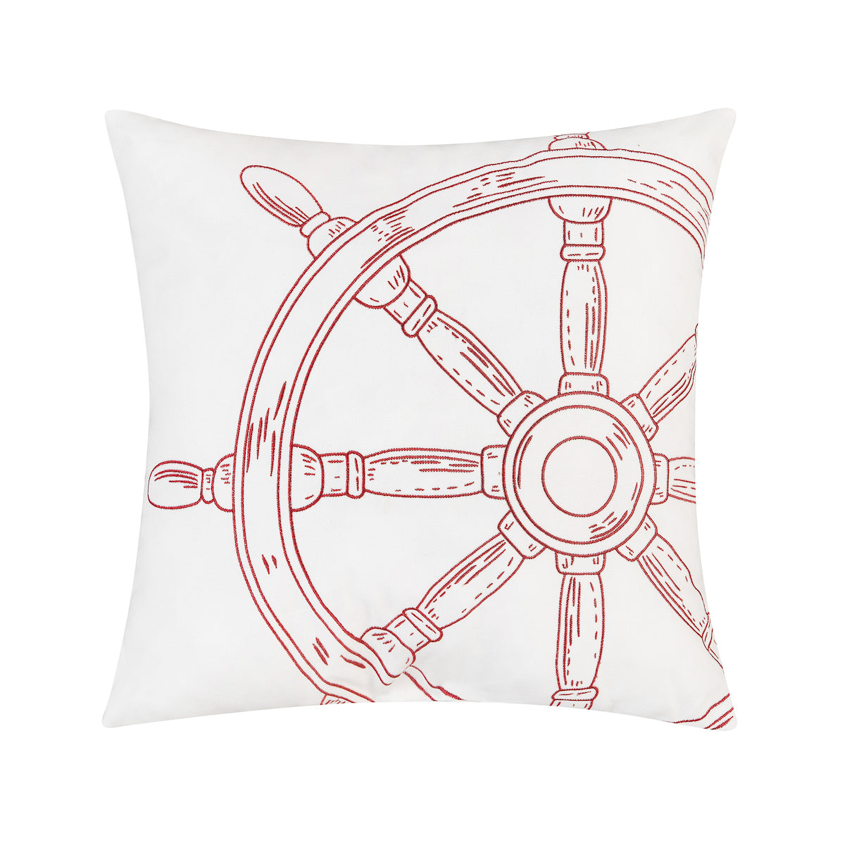 Ships Wheel Pillow