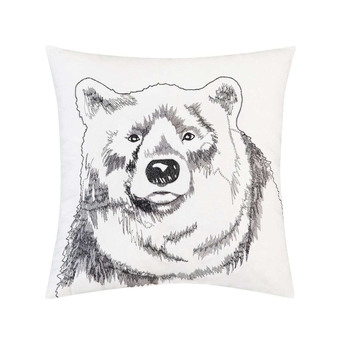 Bear Portrait Pillow