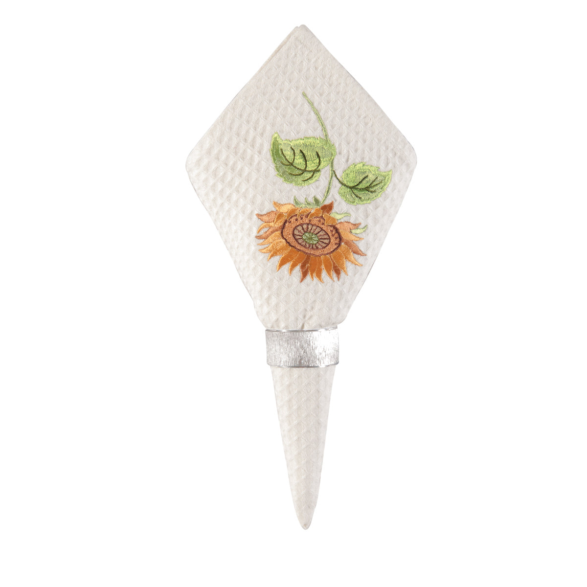 Sunflower Waffle Napkin