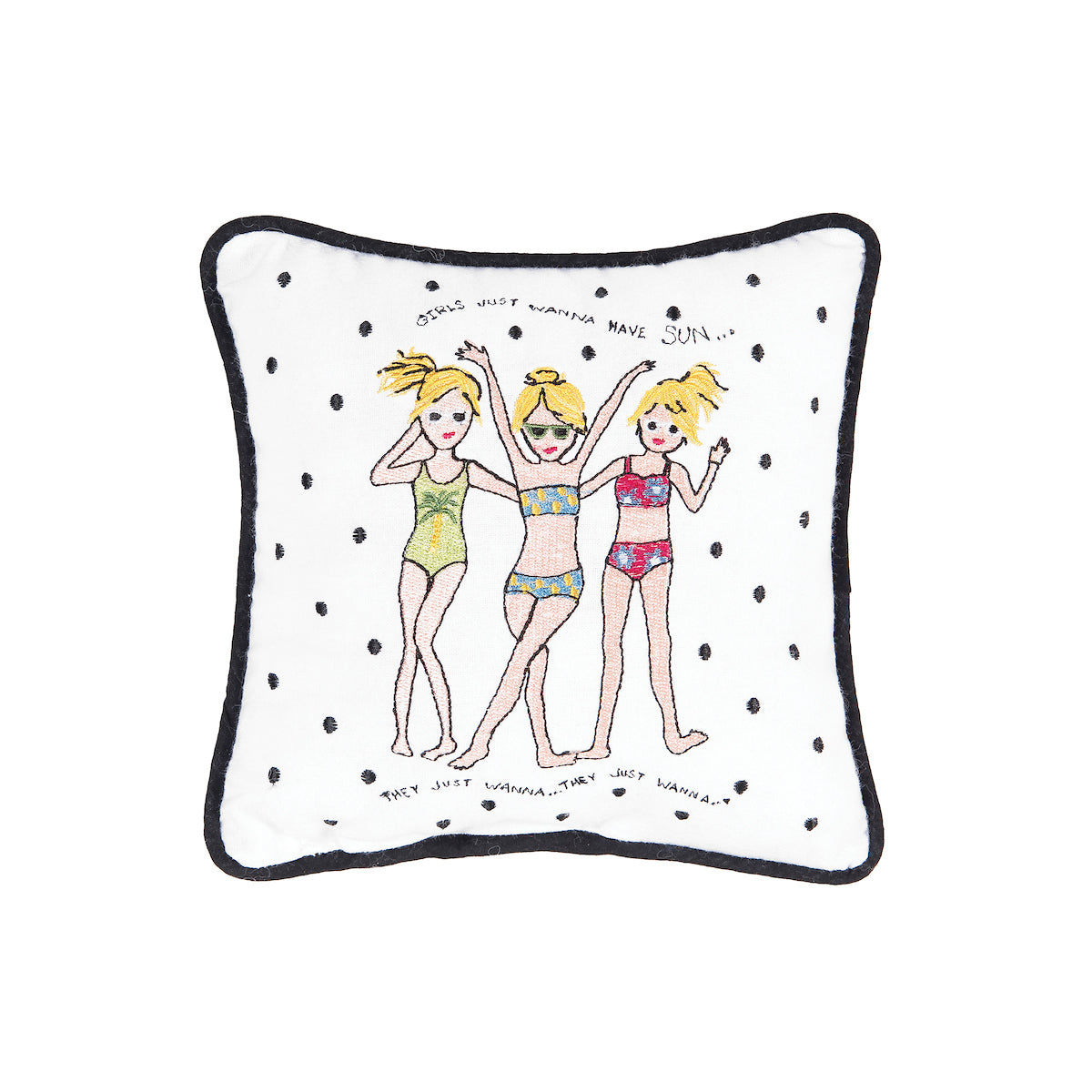 Just Want To Have Fun Mini Pillow