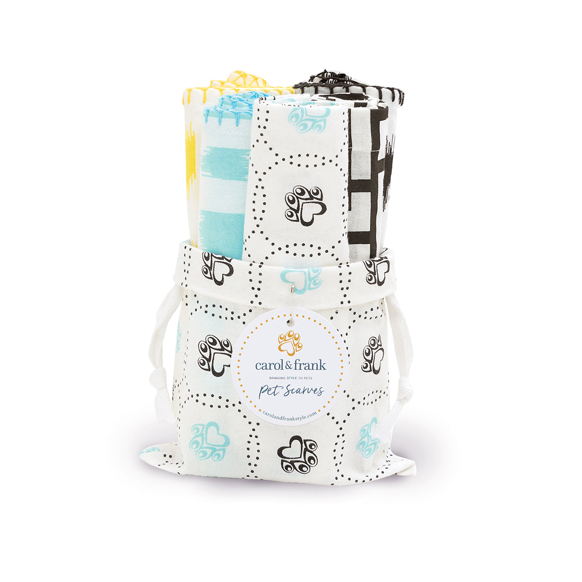pet scarf 2, set of 5