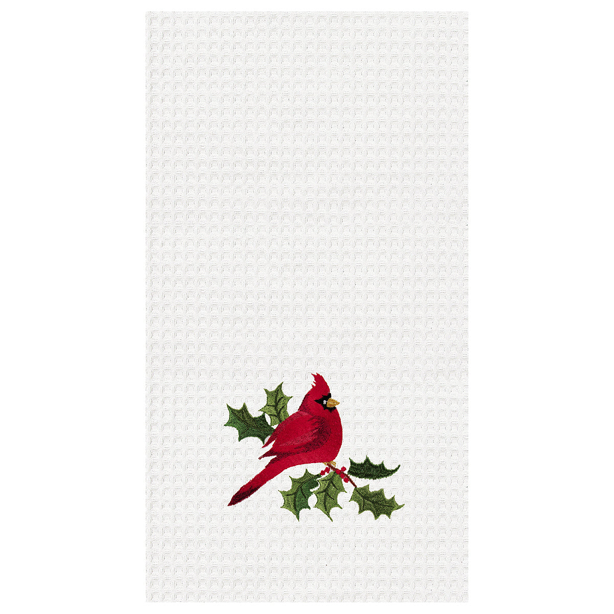 Cardinal Waffle Weave Kitchen Towel