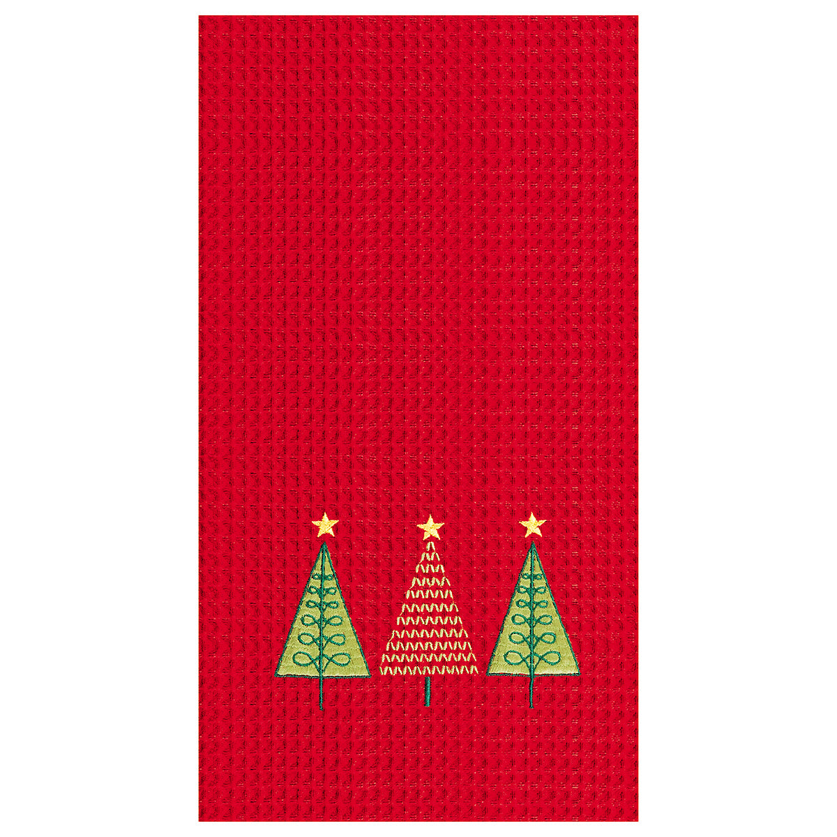 3 Trees Waffle Weave Waffle Weave Kitchen Towel