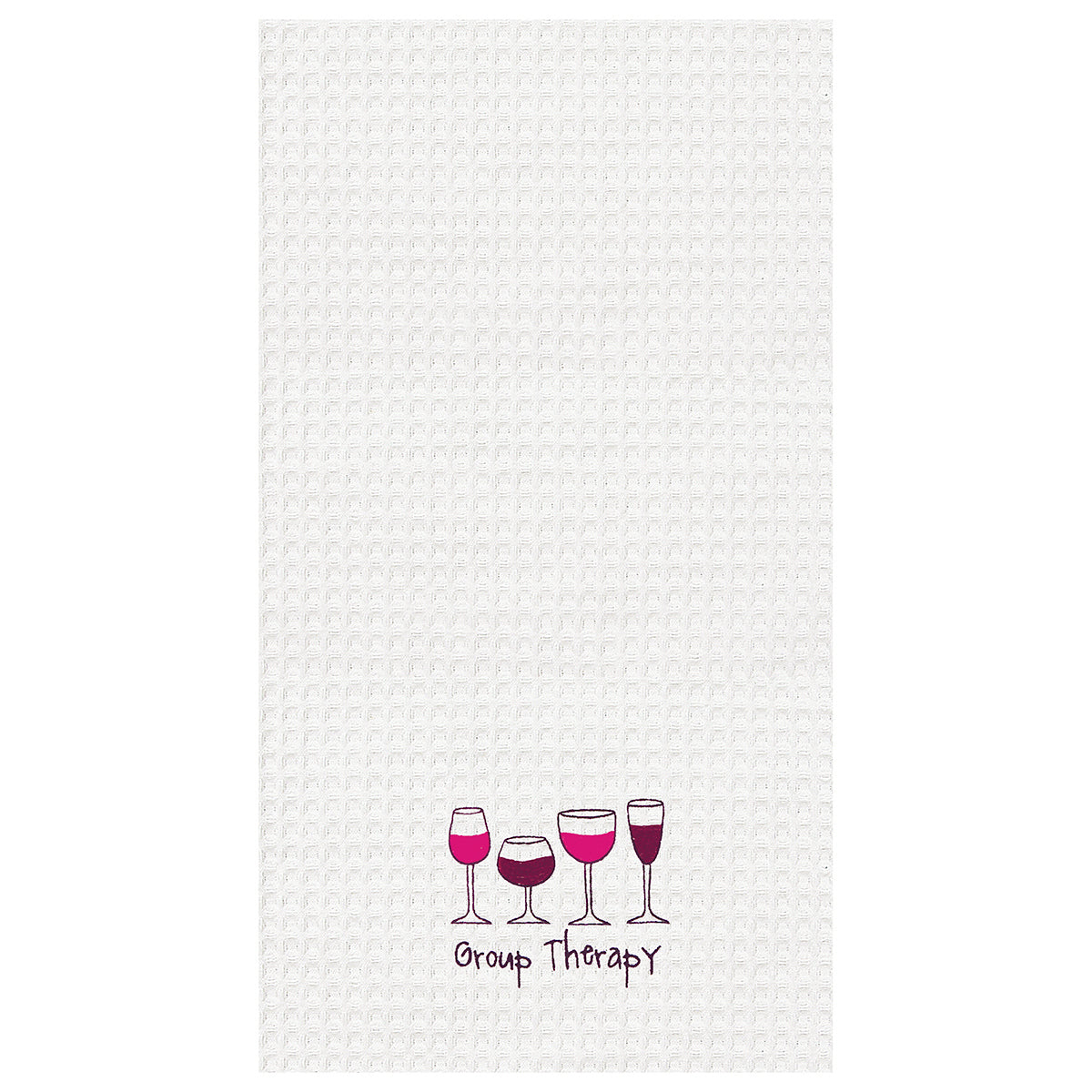 Group Therapy Waffle Weave Kitchen Towel