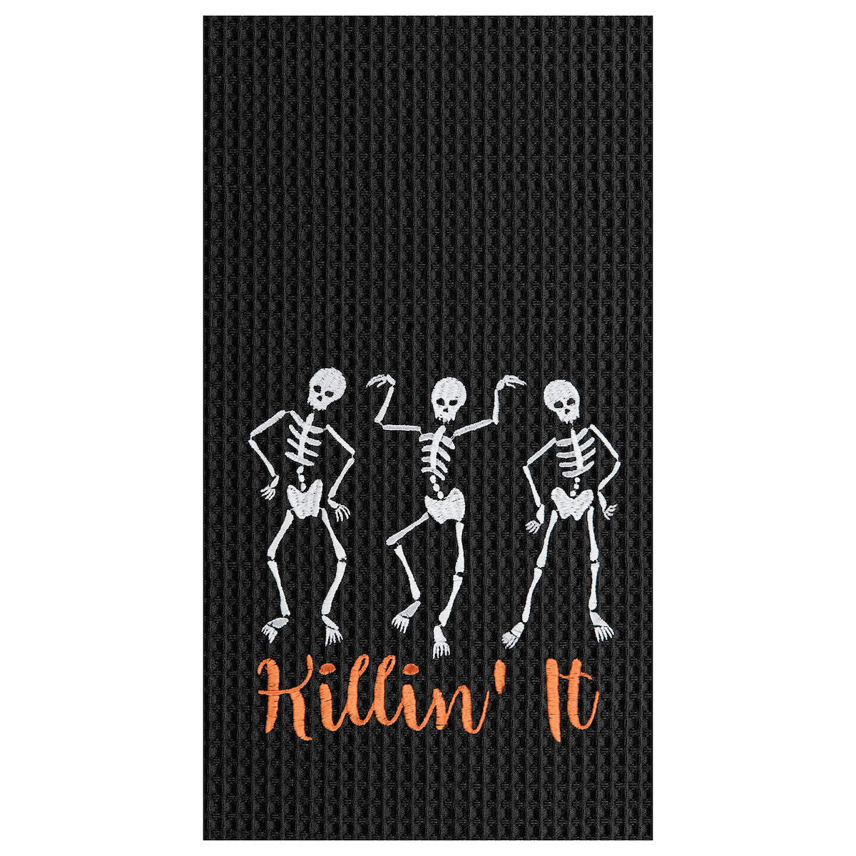 Killin' It Waffle Weave Kitchen Towel