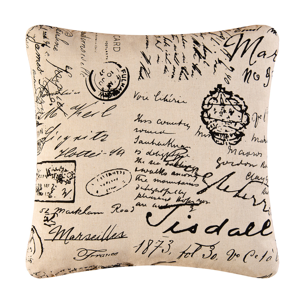 Postcard Pillow