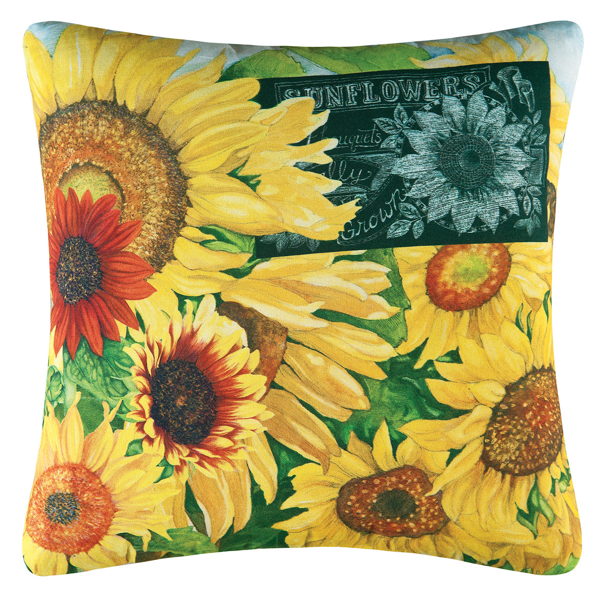 Sunflower Pillow