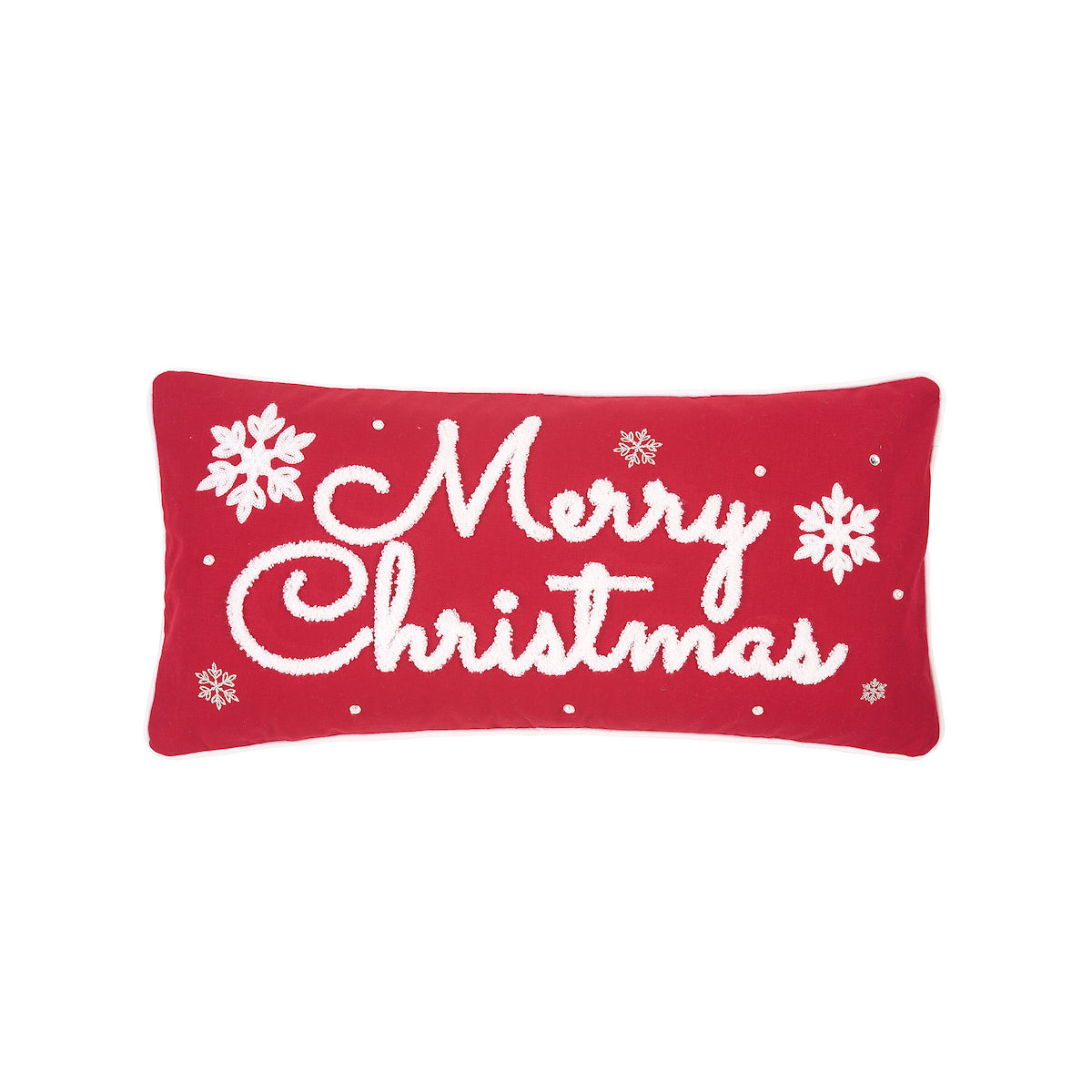Red & White Christmas Pillow