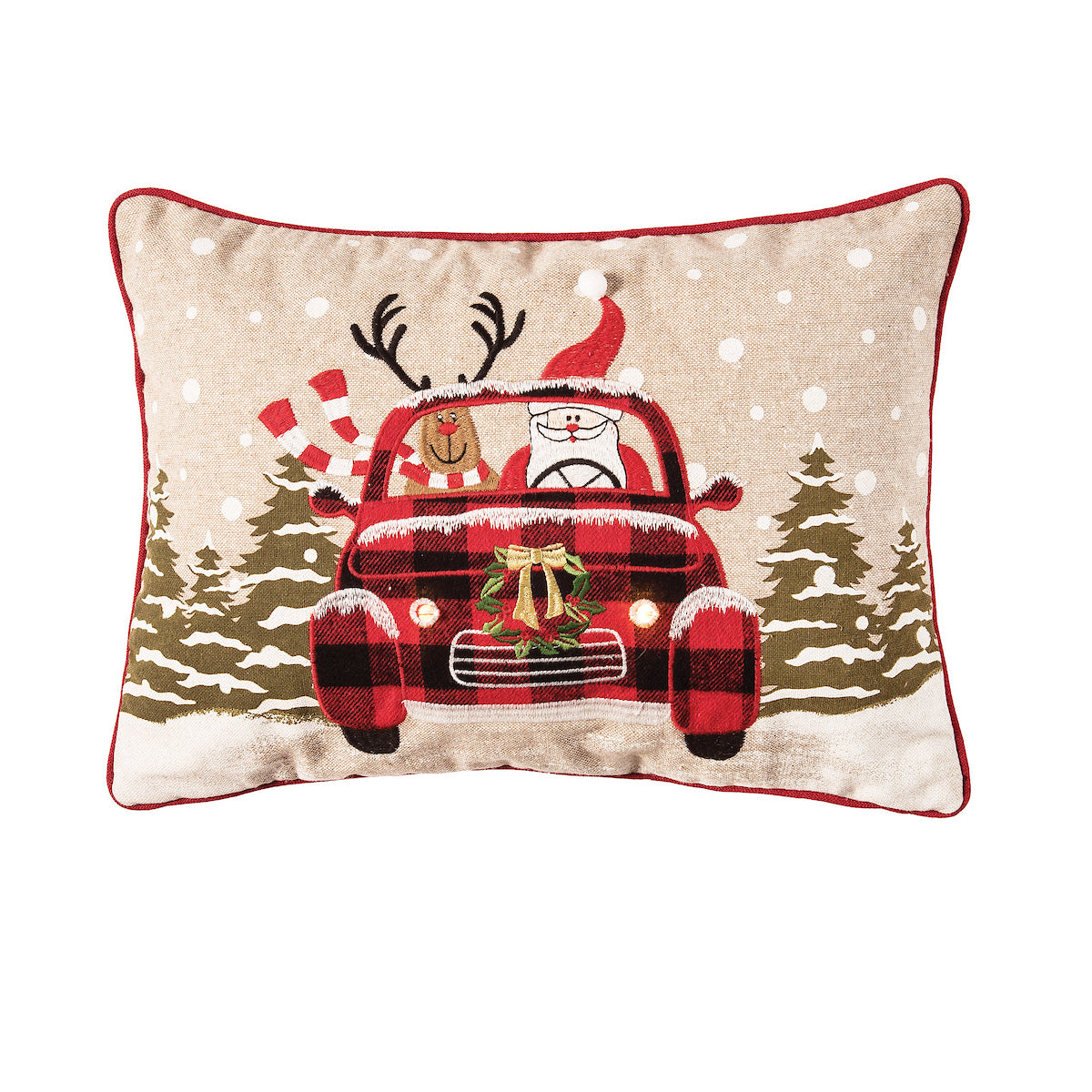 Road Trip Friends Pillow