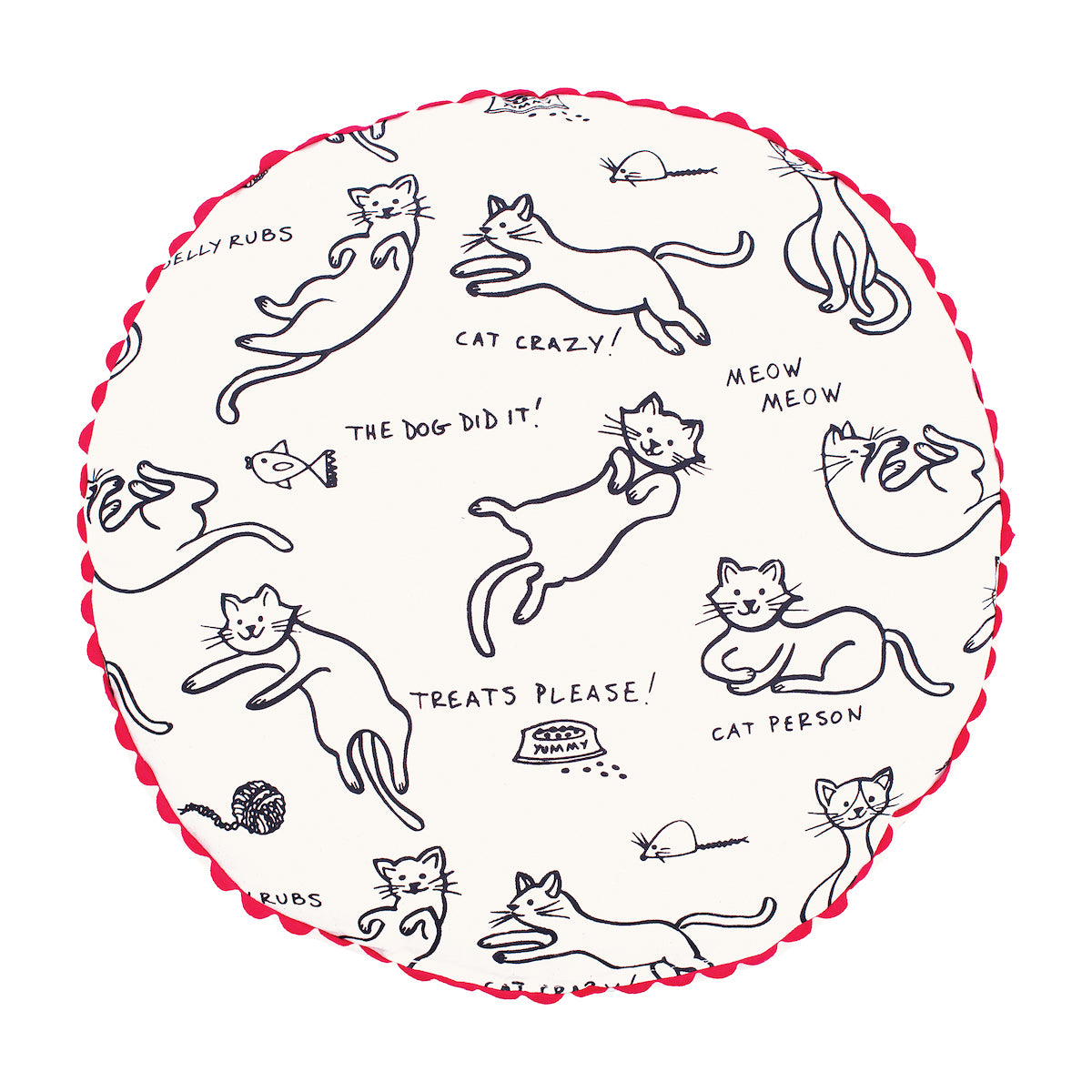 Cat Person Pillow