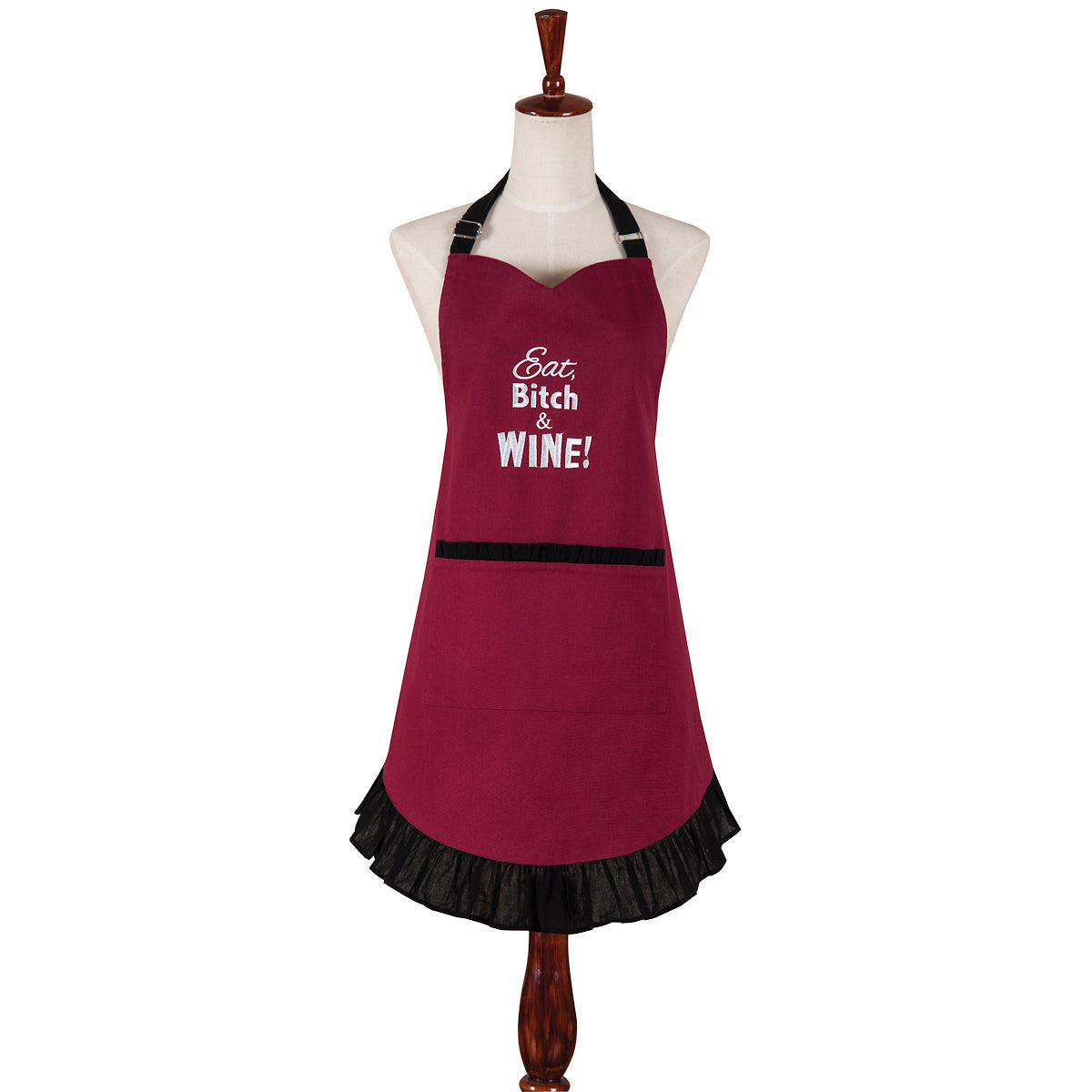 Eat, Bitch, & Wine Apron
