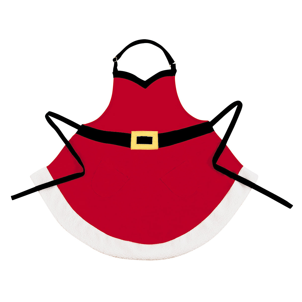 Velvet Santa Apron