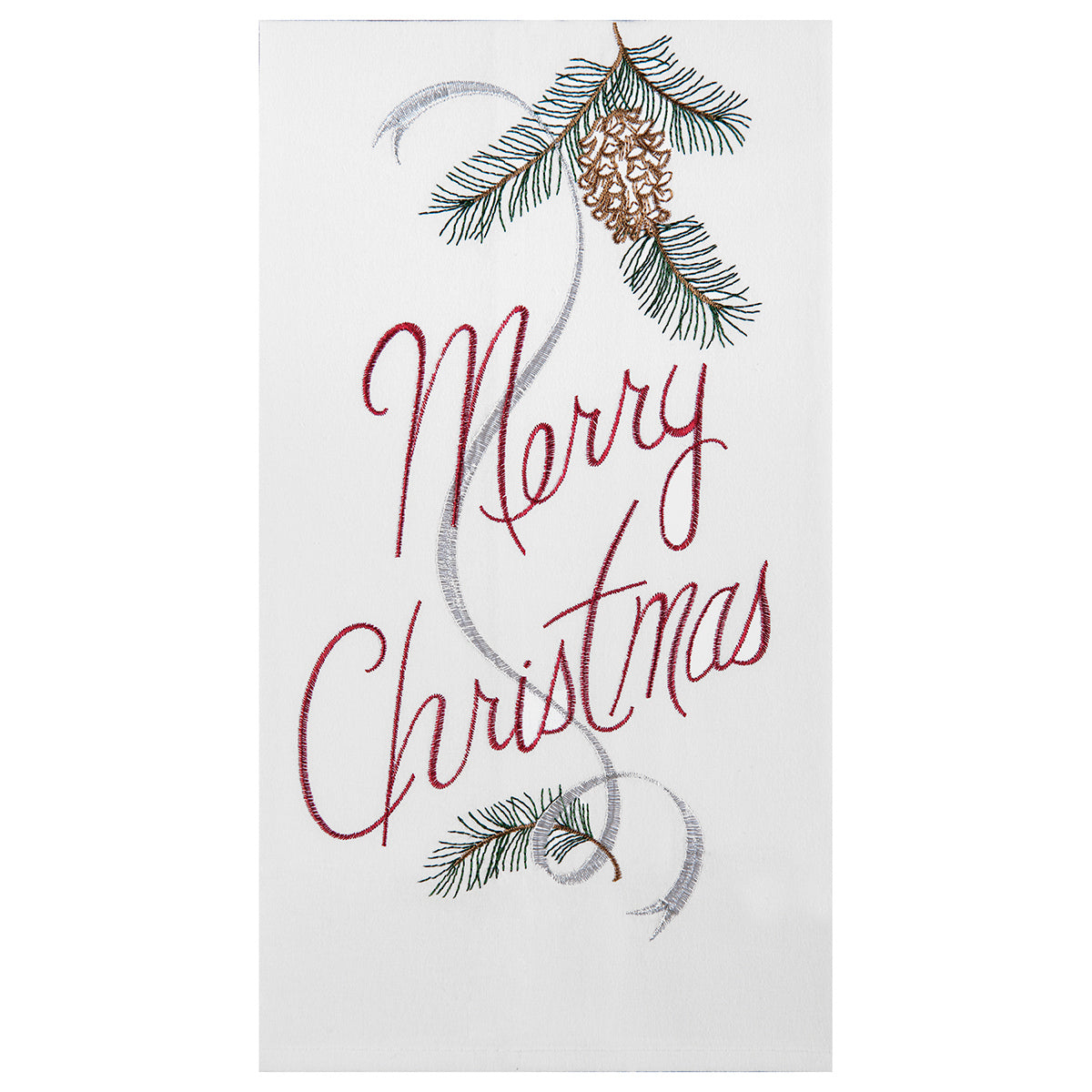 Merry Christmas Flour Sack Kitchen Towel