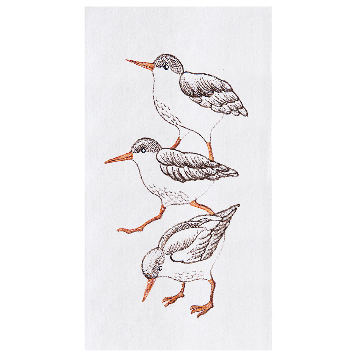 Sand Pipers Flour Sack Kitchen Towel
