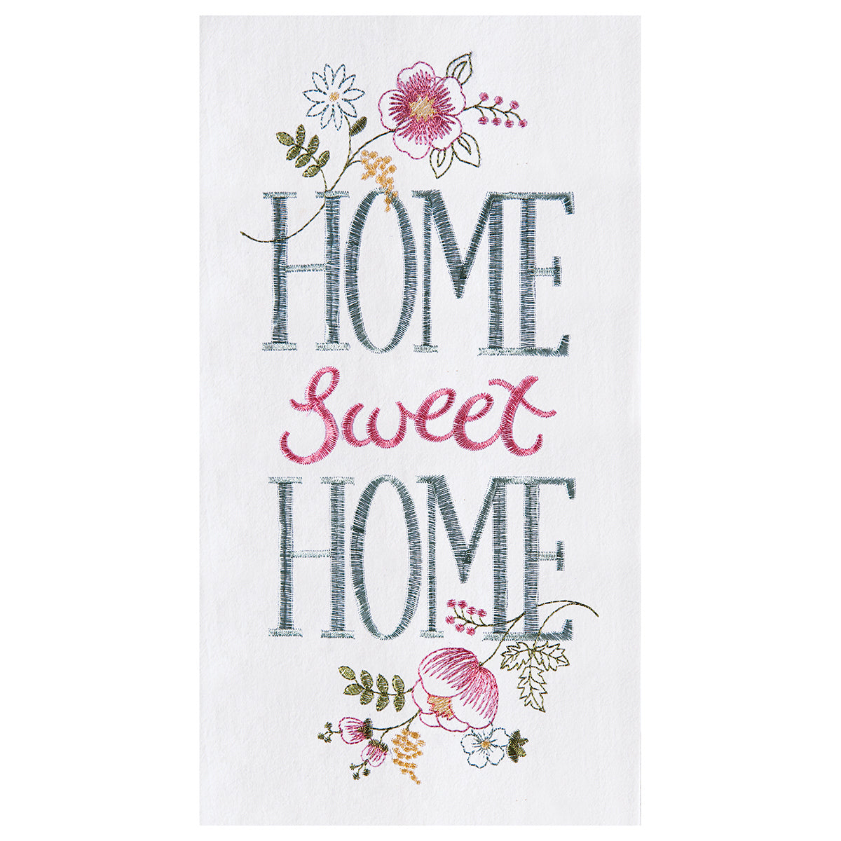 Home Sweet Home Flour Sack Kitchen Towel