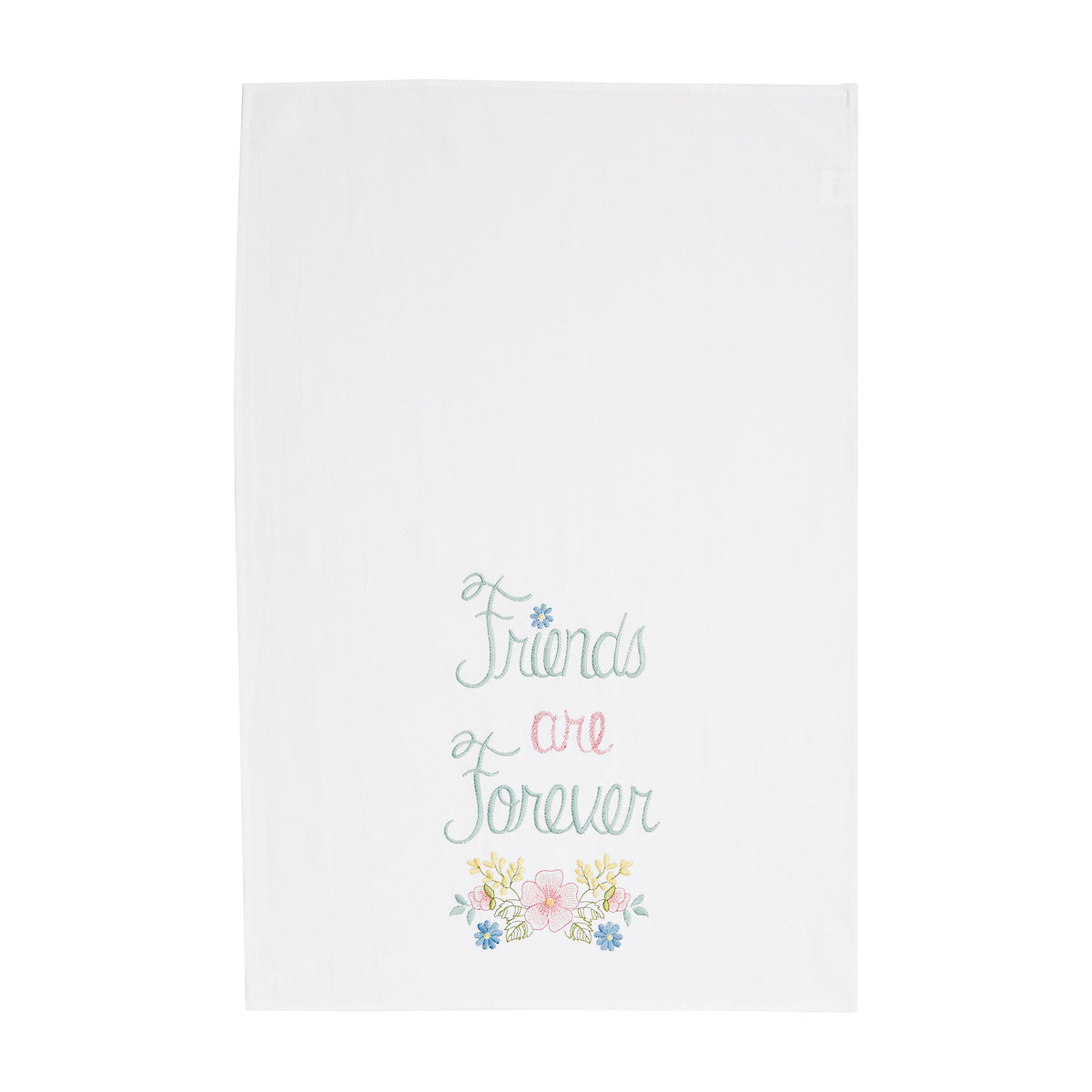 Friends Are Forever Flour Sack Kitchen Towel