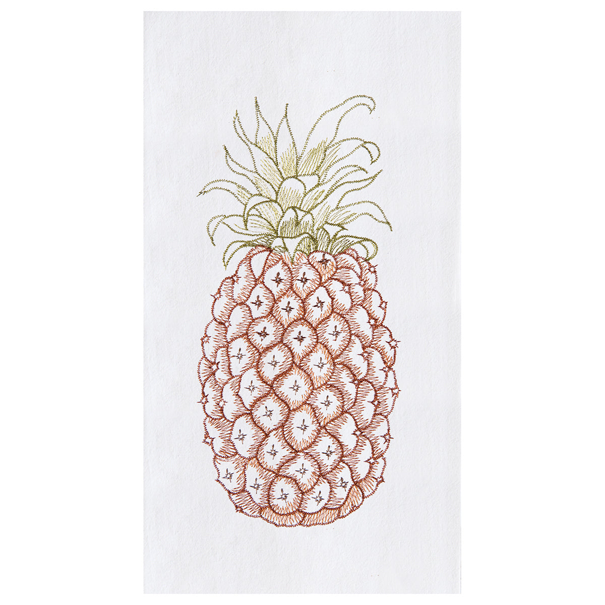 Pineapple Flour Sack Kitchen Towel