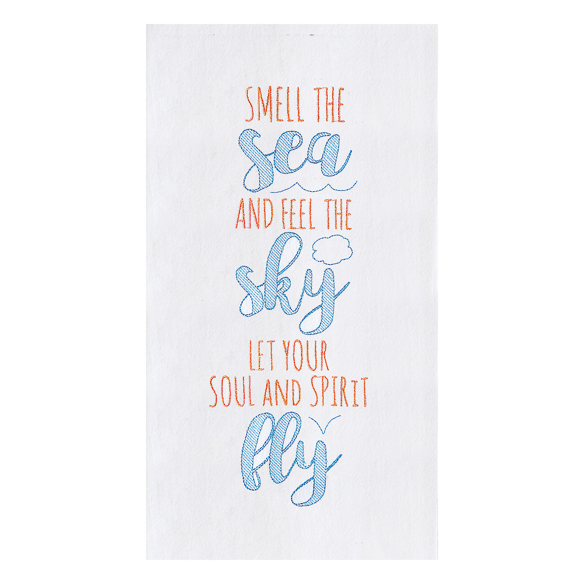 Smell The Sea Kitchen Towel