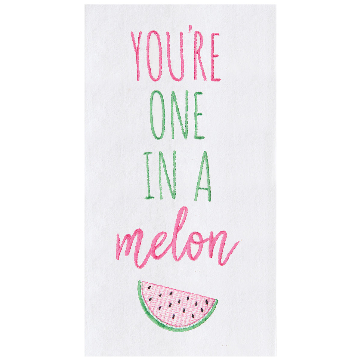 Melon Flour Sack Kitchen Towel