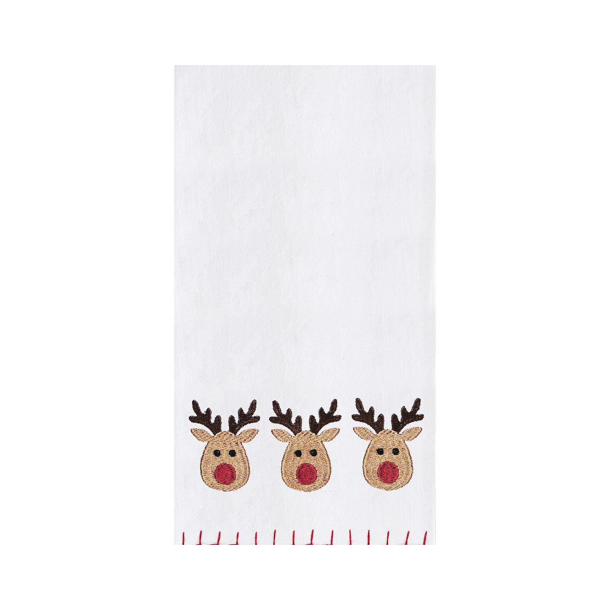 Reindeer Games Flour Sack Kitchen Towel
