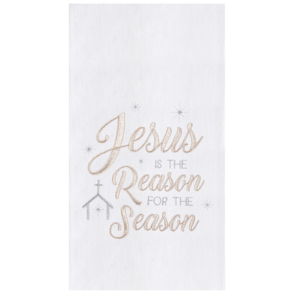 Jesus Is Reason Flour Sack Kitchen Towel