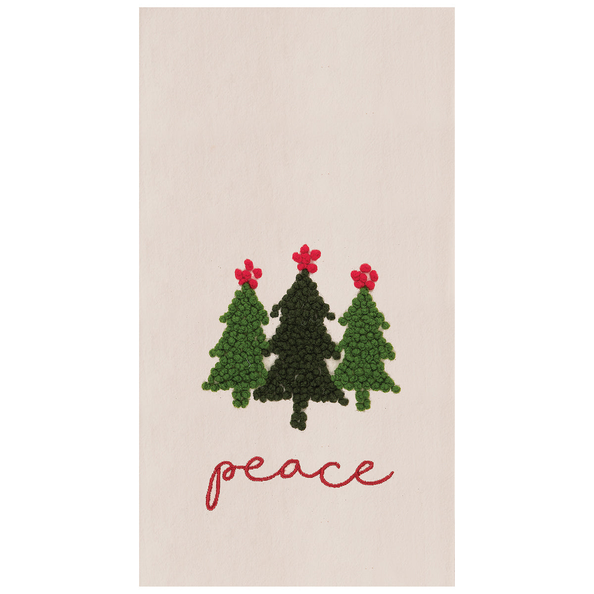 Peace Trees Flour Sack Kitchen Towel