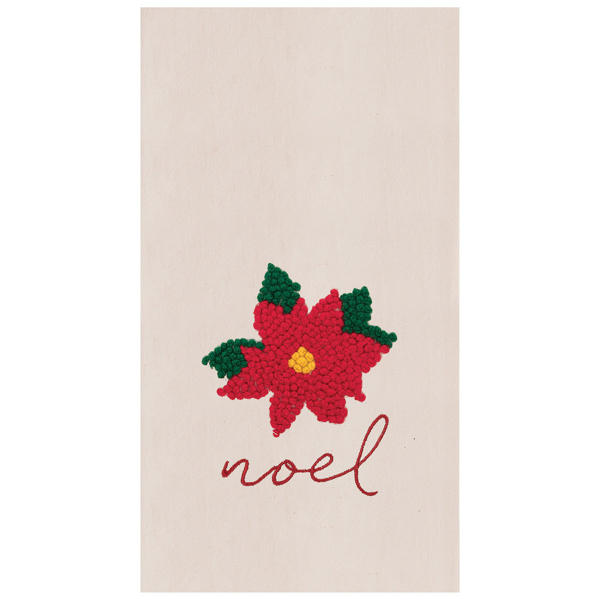 Noel Poinsettia Kitchen Towel