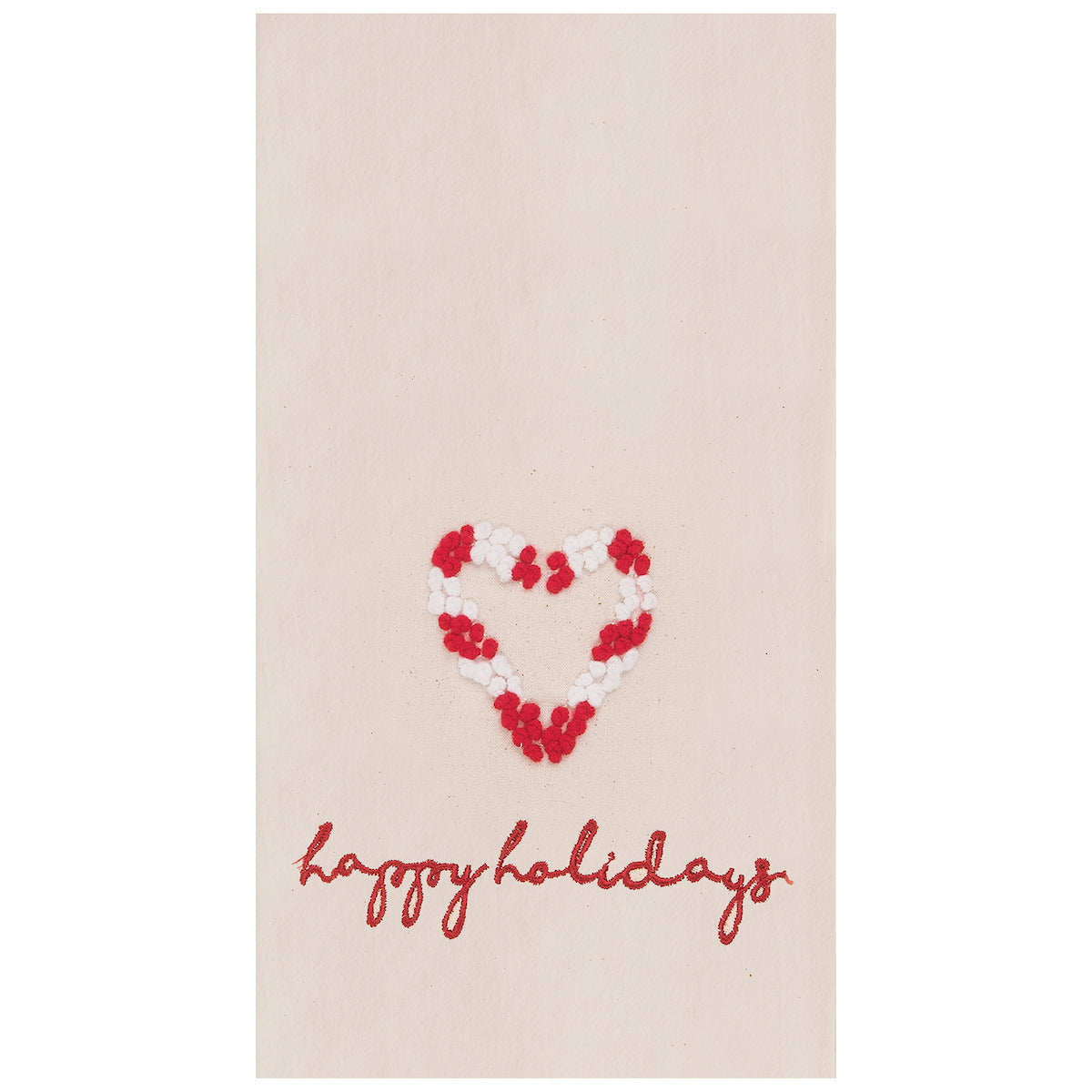 Candy Cane Holidays Kitchen Towel