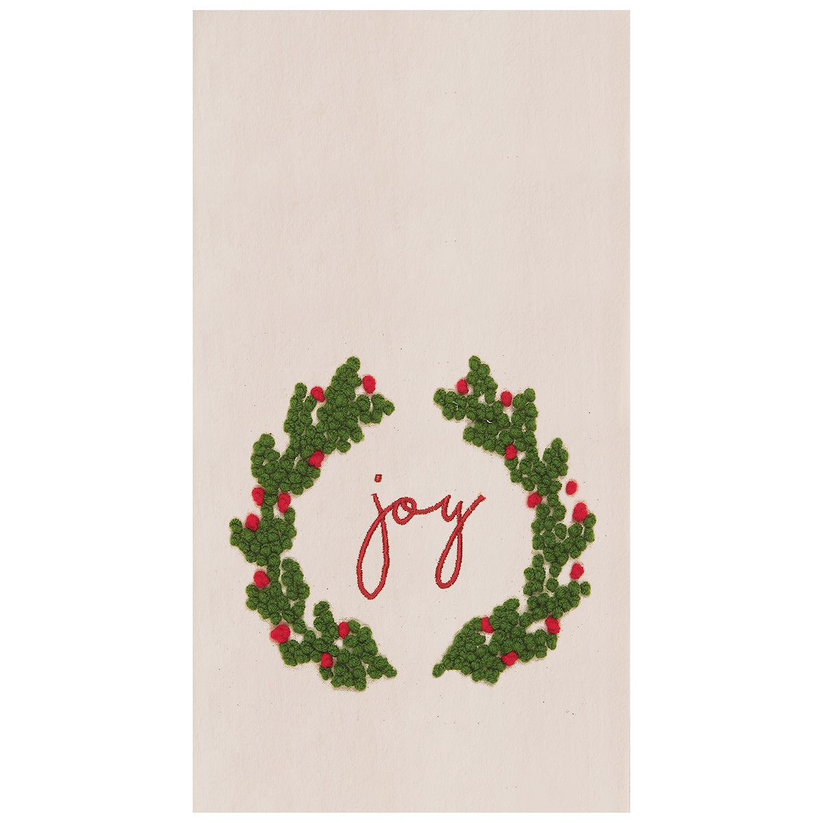 Joy Wreath Kitchen Towel