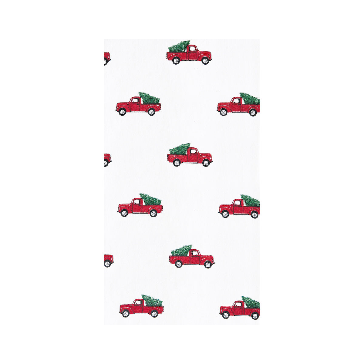 Red Truck Printed Kitchen Towel