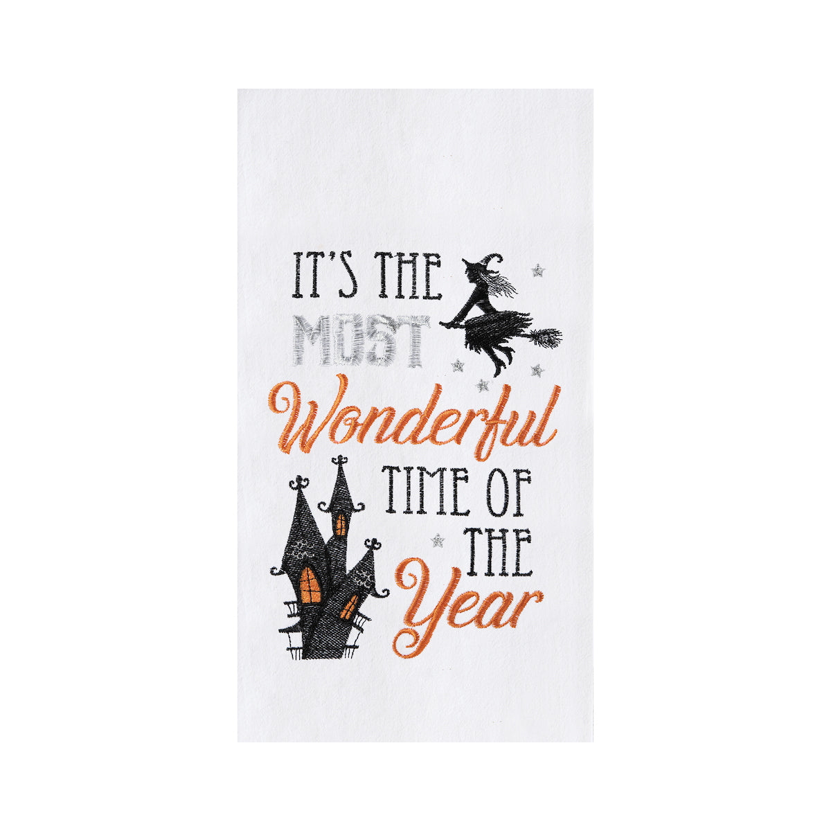 Halloween Time of Year Flour Sack Kitchen Towel