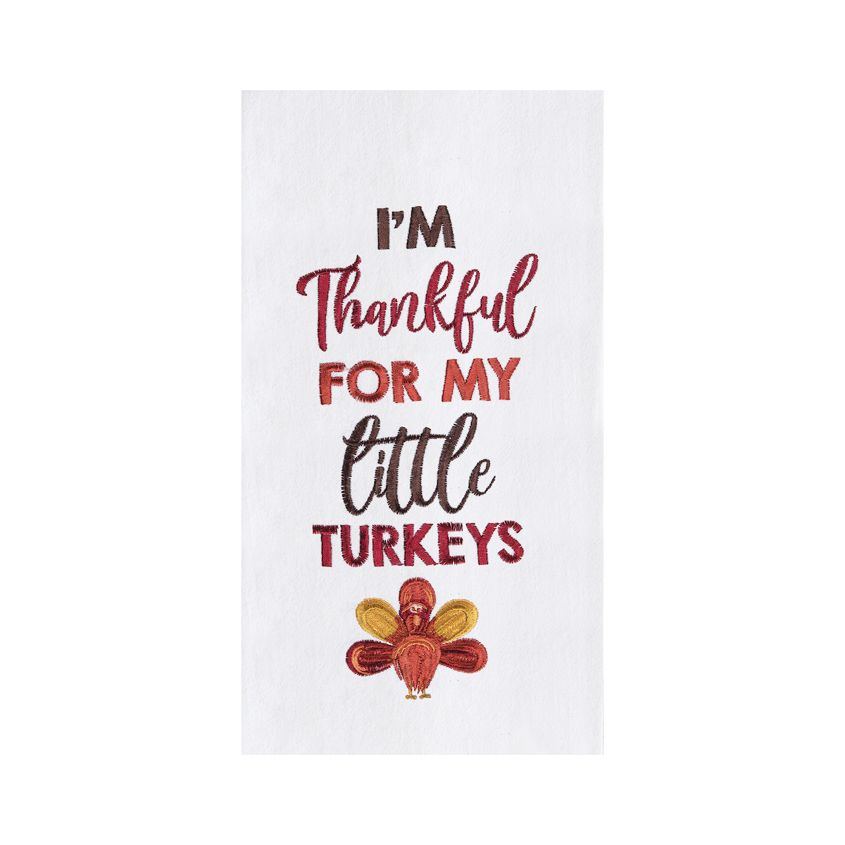 Little Turkey Flour Sack Kitchen Towel
