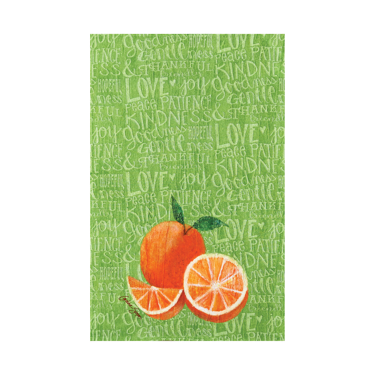 Fruit Orange Kitchen Towel
