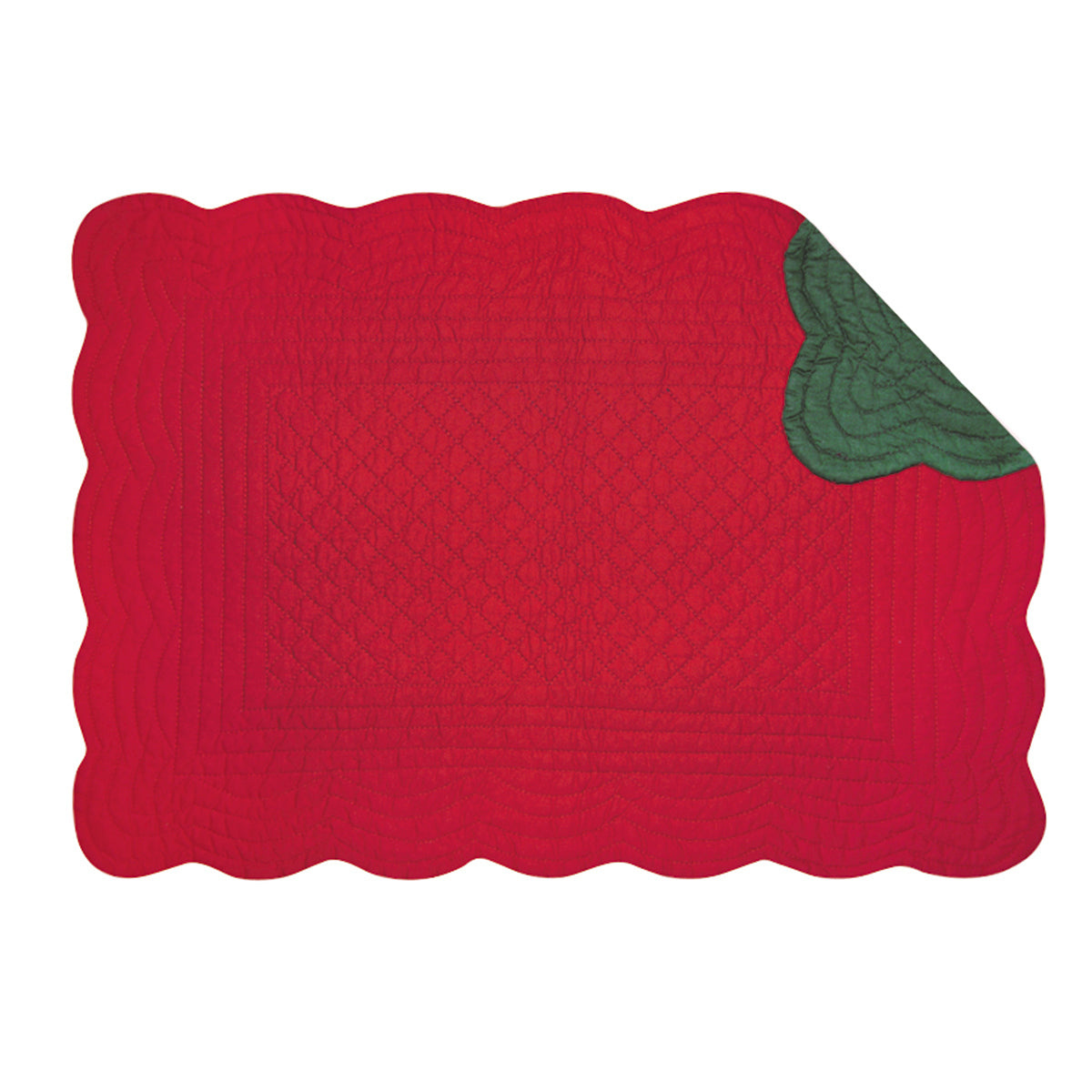 Red & Green Table Linens