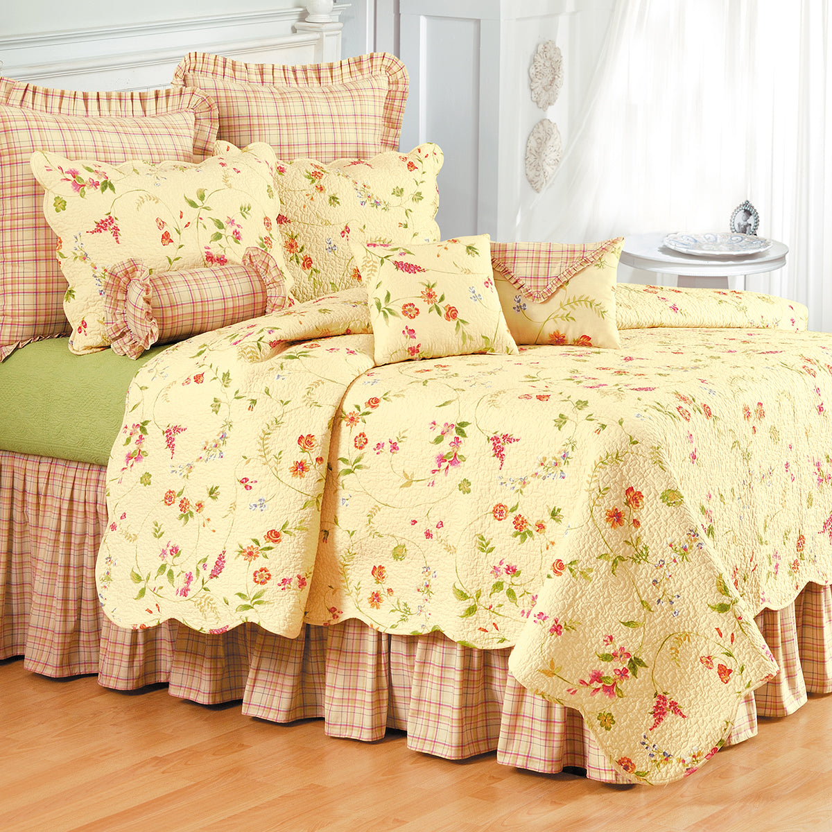 Priscilla White Euro Sham