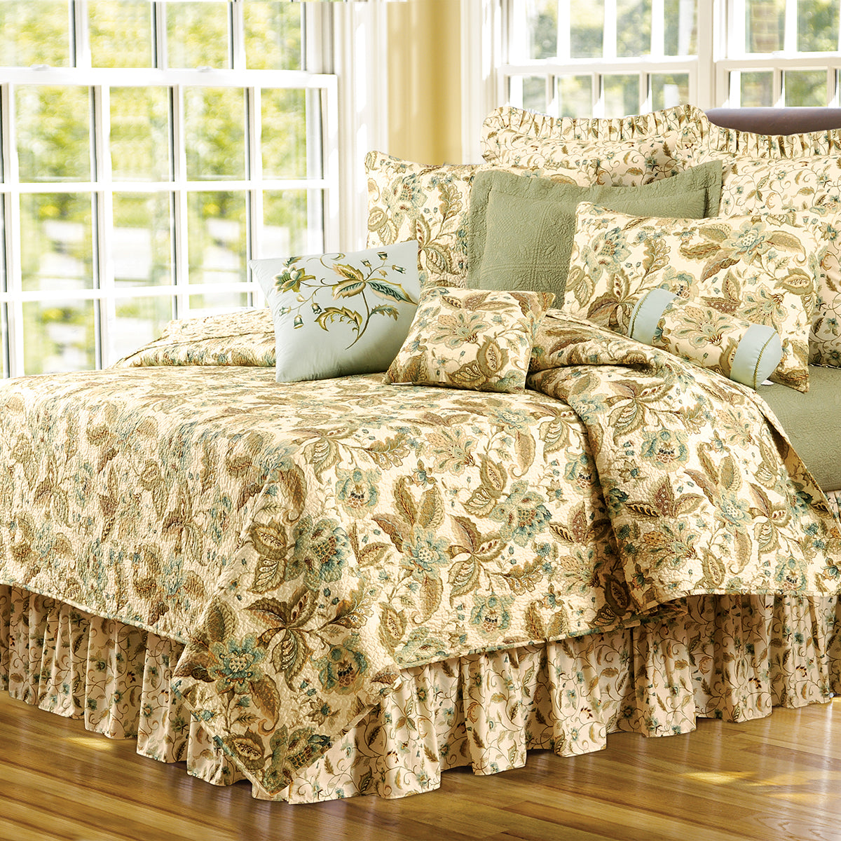 Amelia Blue Pillow
