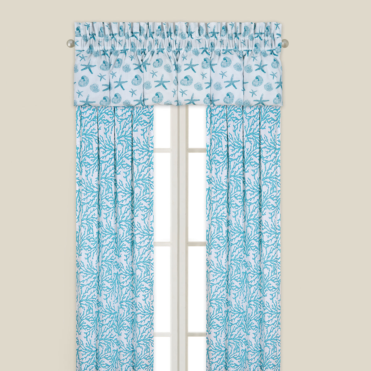 Cora Blue Drapery Panel