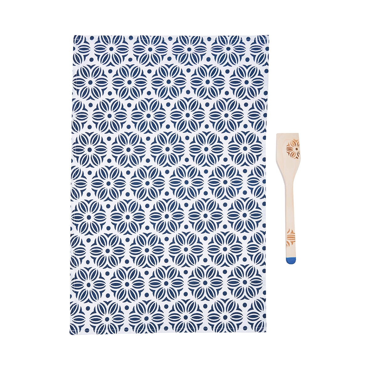 midge spatula & towel gift set 6 colors, asst. of 24