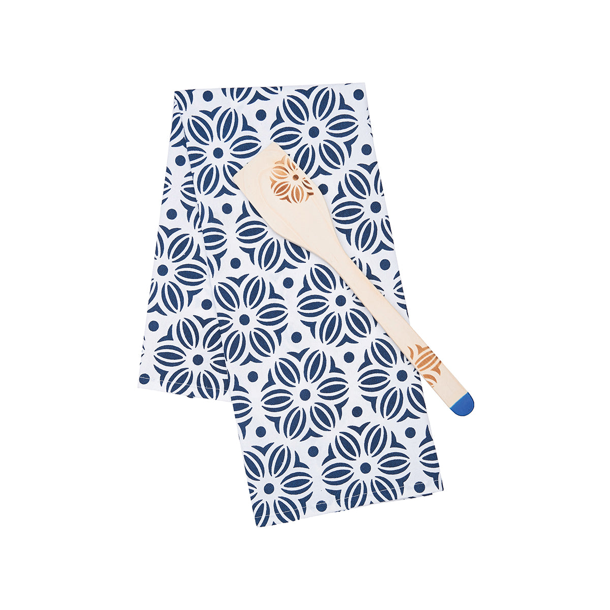 midge spatula & towel gift set 6 colors, asst. of 24