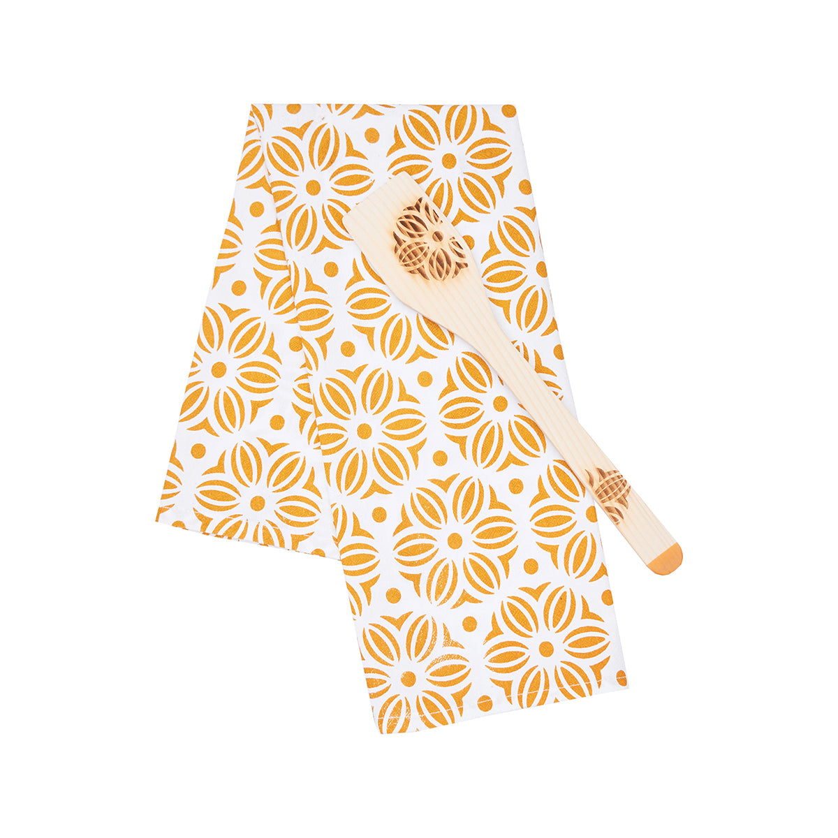 midge spatula & towel gift set 6 colors, asst. of 24